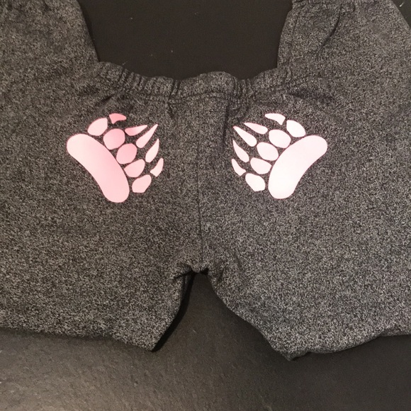 Kids Muskoka Bearwear Paw Print Sweatpants - Picture 2 of 5